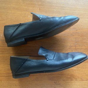 Reike Nen Black Leather Loafers sz 39